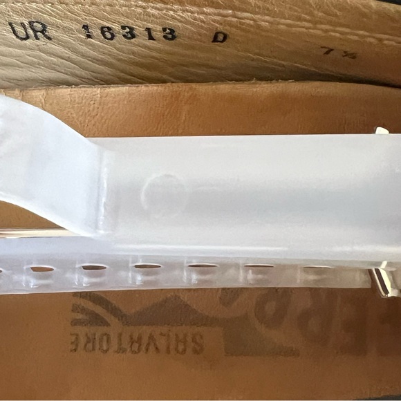 Salvatore Ferragamo ‘Parigi 5’ $795 Horsebit Drives Loafers Black Leather 7.5 - Picture 17 of 17